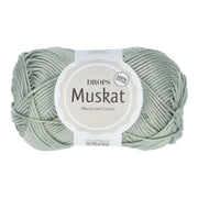 Drops Muskat Uni Colour 89 Licht Zeegroen
