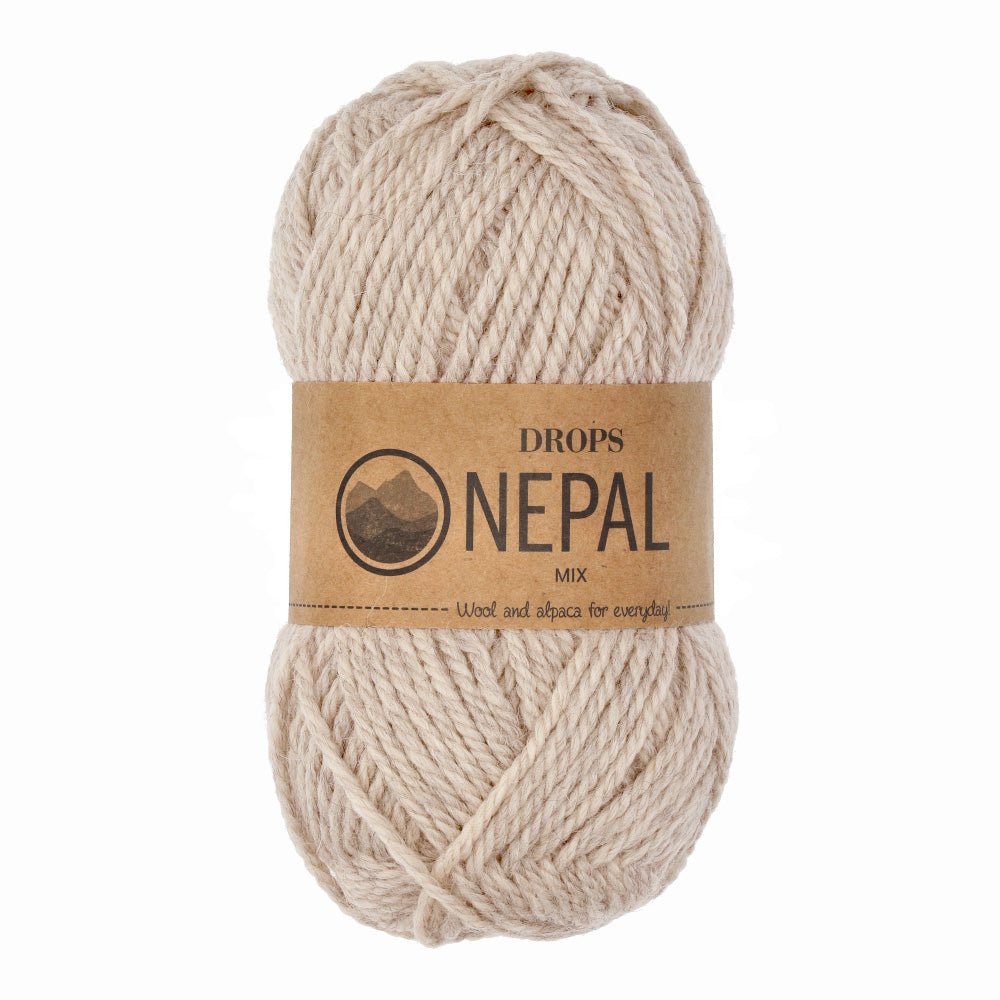 Drops Nepal Mix 206 Lichtbeige