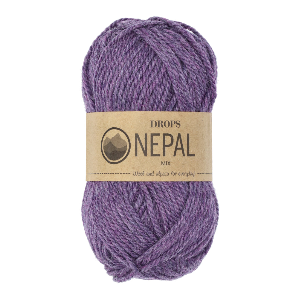 Drops Nepal Mix 4434 Paars/violet