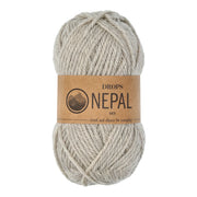 Drops Nepal Mix 500 Lichtgrijs