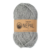Drops Nepal Mix 501 Grijs