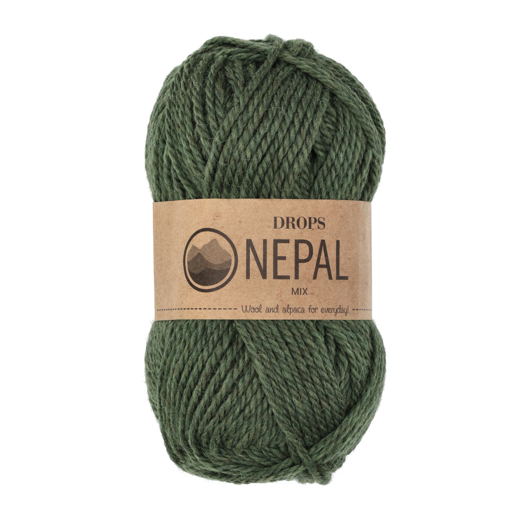 Drops Nepal Mix 8906 Bosgroen