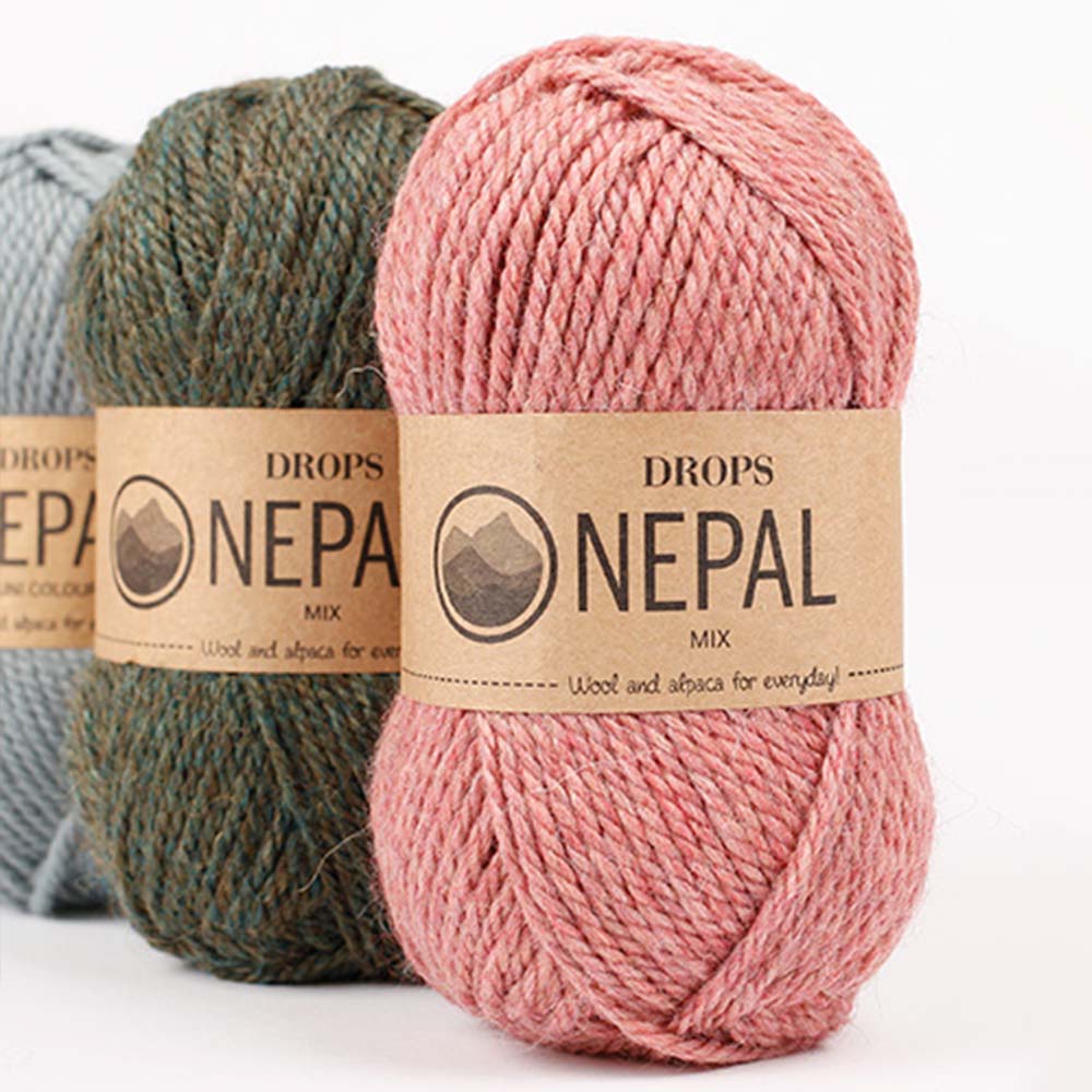 Naamloos — gemaakt met Drops Nepal Mix