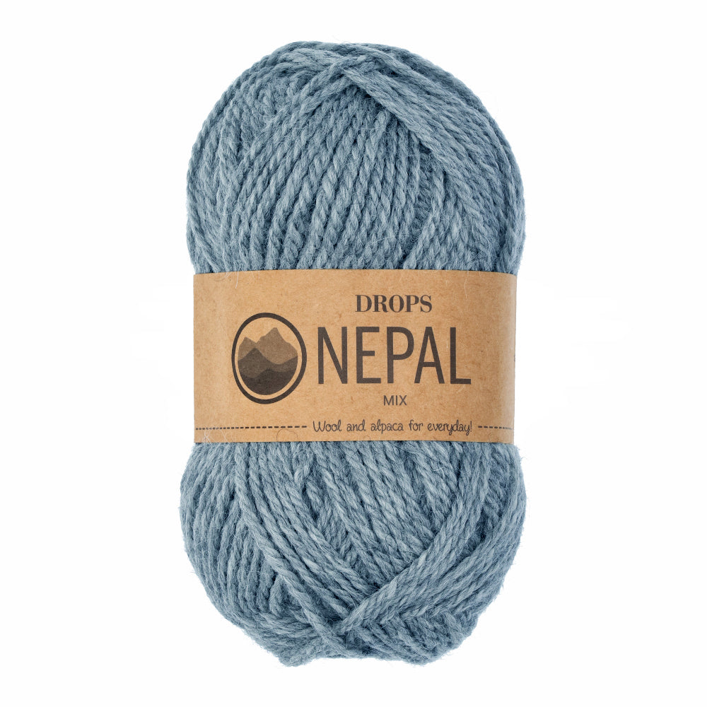 Drops Nepal Mix 8913 Lichtblauw