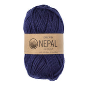 Drops Nepal Uni Colour 1709 Marineblauw