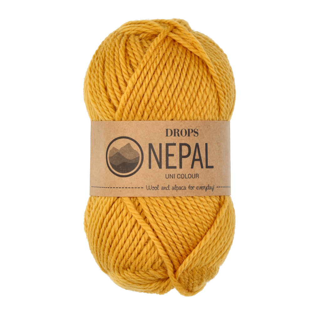 Drops Nepal Uni Colour 2923 Oker
