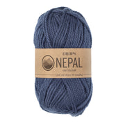 Drops Nepal Uni Colour 6314 Denimblauw