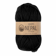 Drops Nepal Uni Colour 8903 Zwart