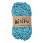 Drops Nepal Uni Colour 8911 Zeeblauw