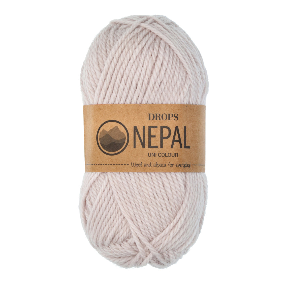 Drops Nepal Uni Colour 8915 Kalk