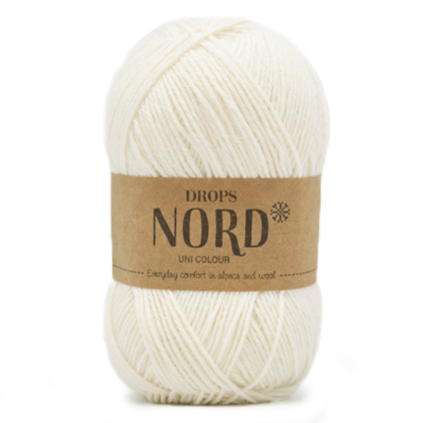 Drops Nord Uni Colour 01 Naturel