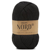 Drops Nord Uni Colour 02 Zwart