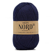 Drops Nord Uni Colour 15 Marineblauw