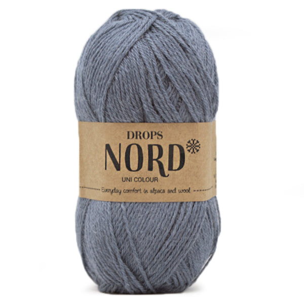 Drops Nord Uni Colour 16 Denimblauw