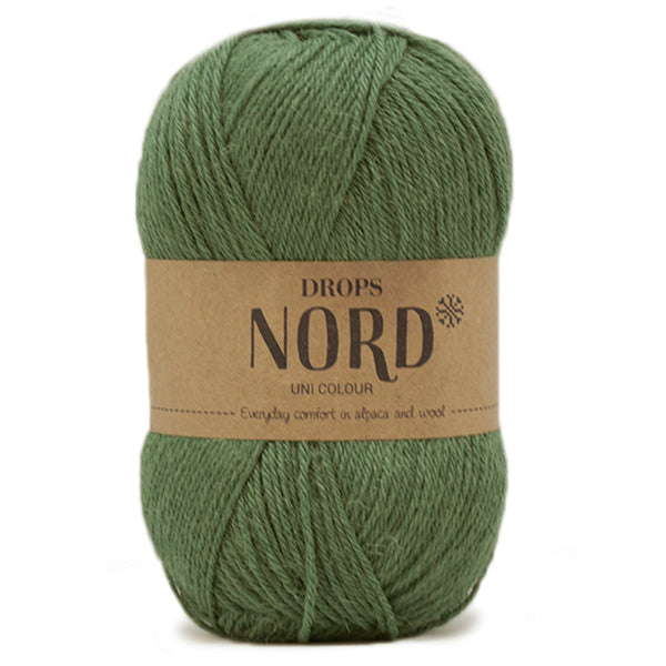 Drops Nord Uni Colour 19 Bosgroen