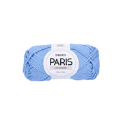 Drops Paris Uni Colour 73 Korenbloem blaiuw