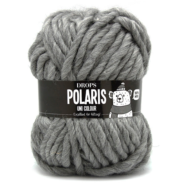 Drops Polaris Uni Colour 04 Grijs