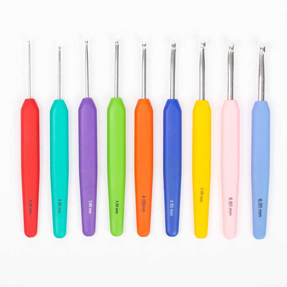 Drops circuscrochet set — gemaakt met DROPS Pro Circus Haaknaald