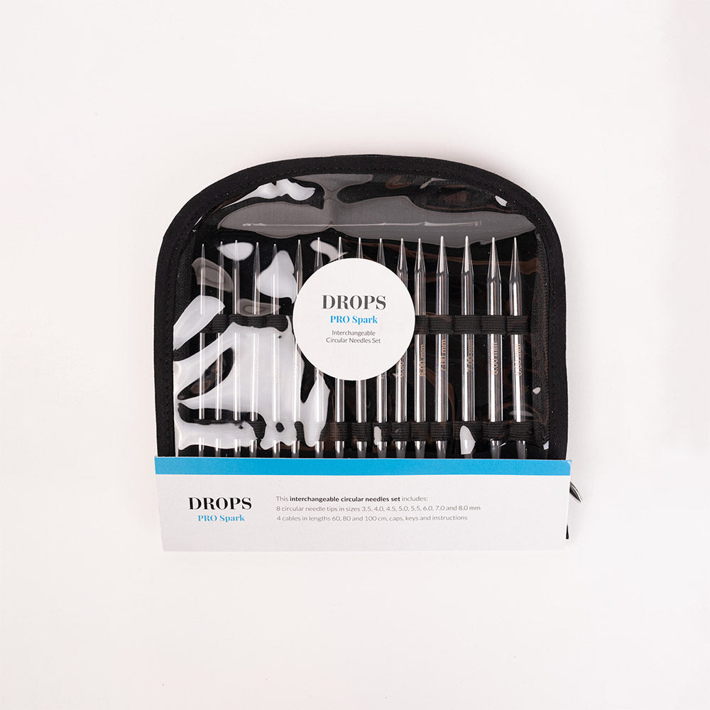 Drops pro sparkinterchangeable set — gemaakt met Drops Pro Spark Rondbreinaaldenset (Voorheen Pro Classic) (3)