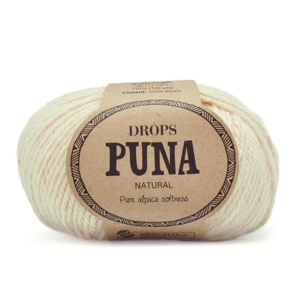 Drops Puna Natural 01 Naturel