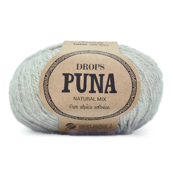Drops Puna Natural Mix 07 Lichtgrijs
