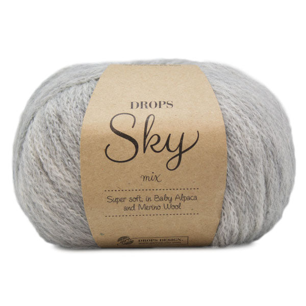 Drops Sky Mix 002 Parelgrijs