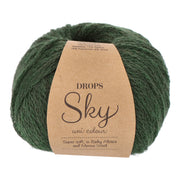 Drops Sky Uni Colour 020 Donkere Klimop