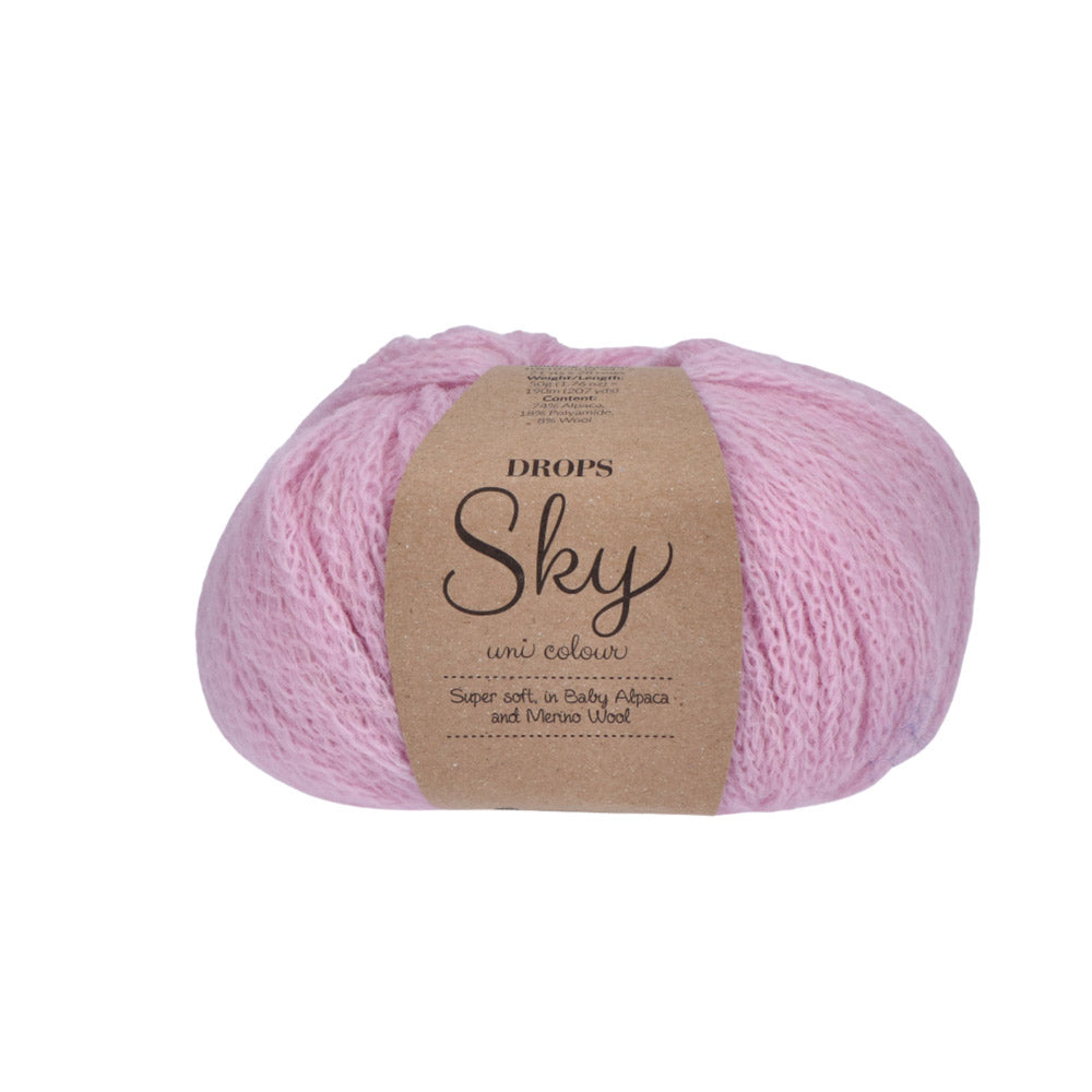Drops Sky Uni Colour 027 Poederroze