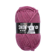 Drops Snow Uni Colour 009 Licht wijnrood