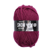 Drops Snow Uni Colour 010 Moerbei paars
