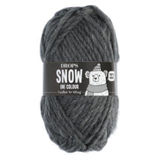 Drops Snow Uni Colour 014 Donkergrijs