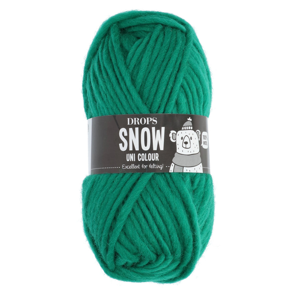 Drops Snow Uni Colour 025 Felgroen