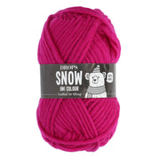 Drops Snow Uni Colour 026 Pink