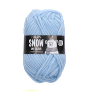 Drops Snow Uni Colour 031 Pastelblauw