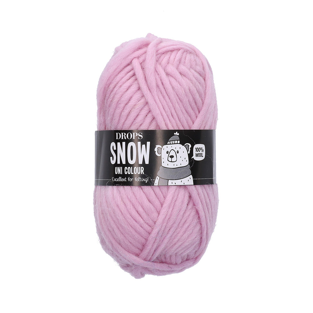 Drops Snow Uni Colour 051 Poederroze