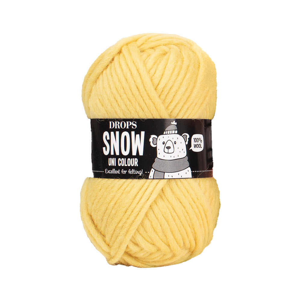 Drops Snow Uni Colour 109 Paardenbloem