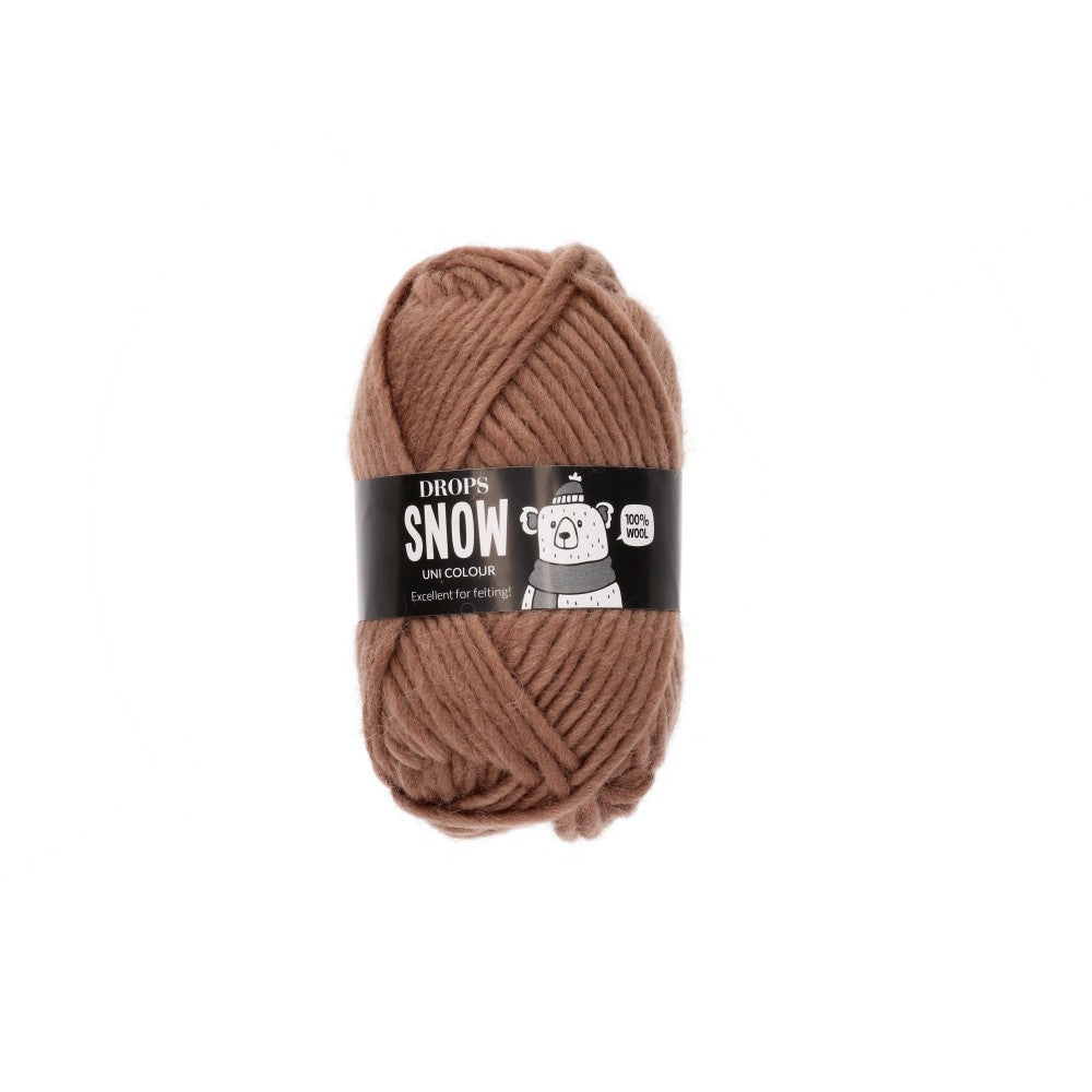 Drops Snow Uni Colour 117 Amandel