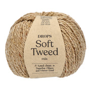 Drops Soft Tweed Mix 004 Koekjesdeeg