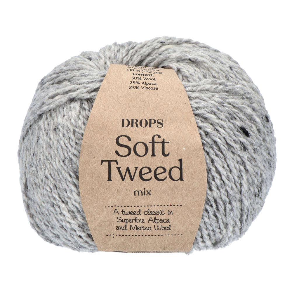 Drops Soft Tweed Mix 006 Steentjes