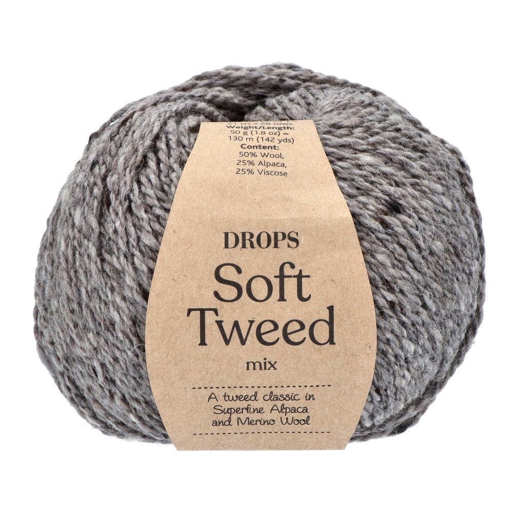 Drops Soft Tweed Mix 007 Cobblestone