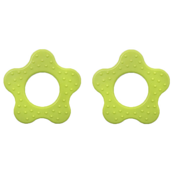 Durable Bijtring Bloem met Noppen 547 Apple Green