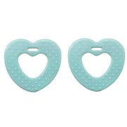 Durable Bijtring Hart met Noppen 287 Mint