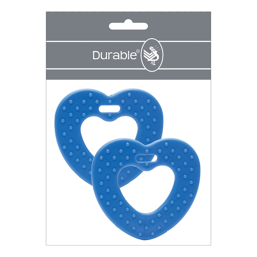 Durable Bijtring Hart met Noppen