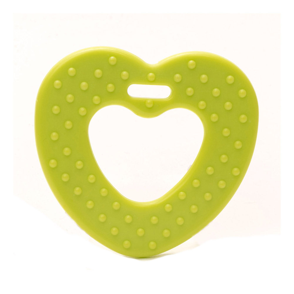 Durable Bijtring Hart met Noppen (2)