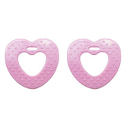Durable Bijtring Hart met Noppen 749 Pink