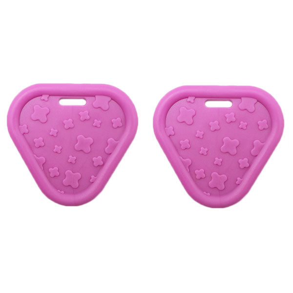 Durable Bijtring Triangel 786 Pink