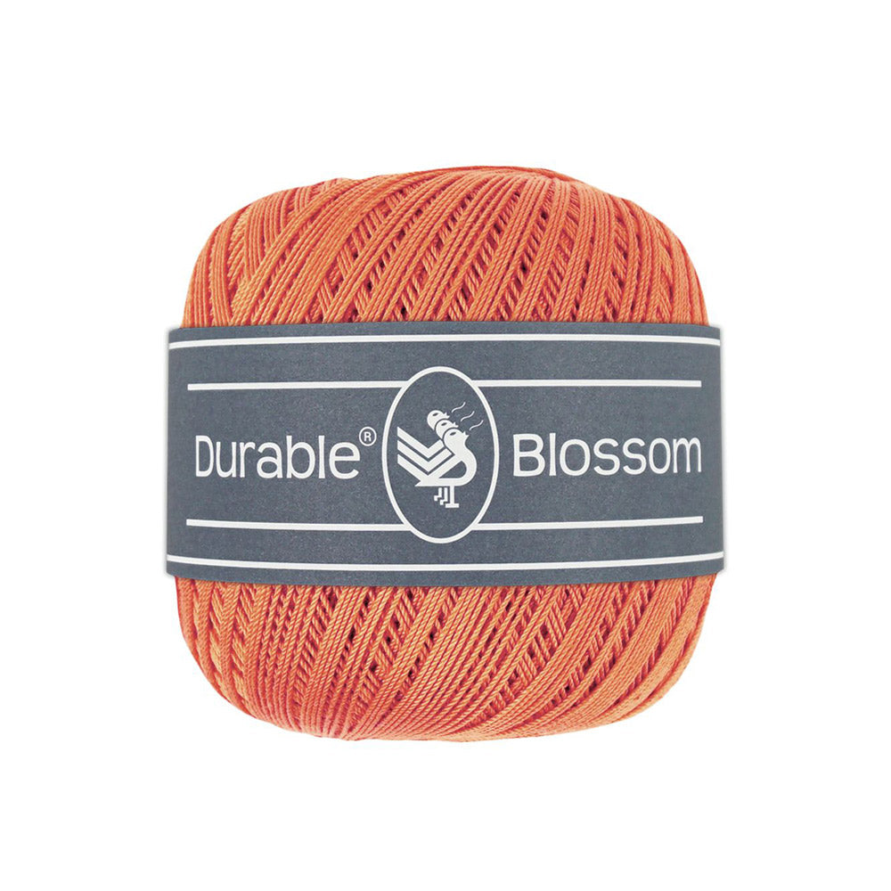 Durable Blossom 2198 Dusty Orange Brei- en Haakgaren