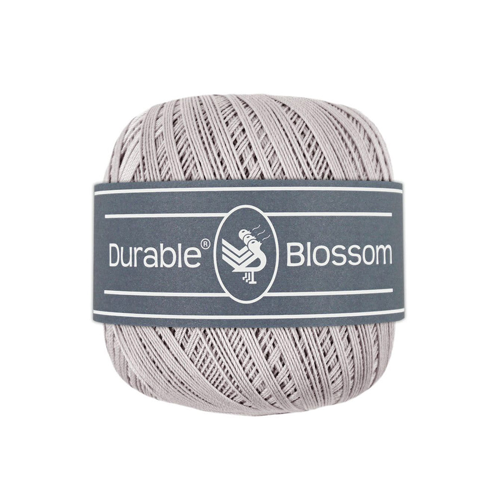 Durable Blossom 2232 Light Grey Brei- en Haakgaren
