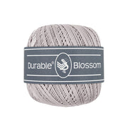 Durable Blossom 2232 Light Grey Brei- en Haakgaren