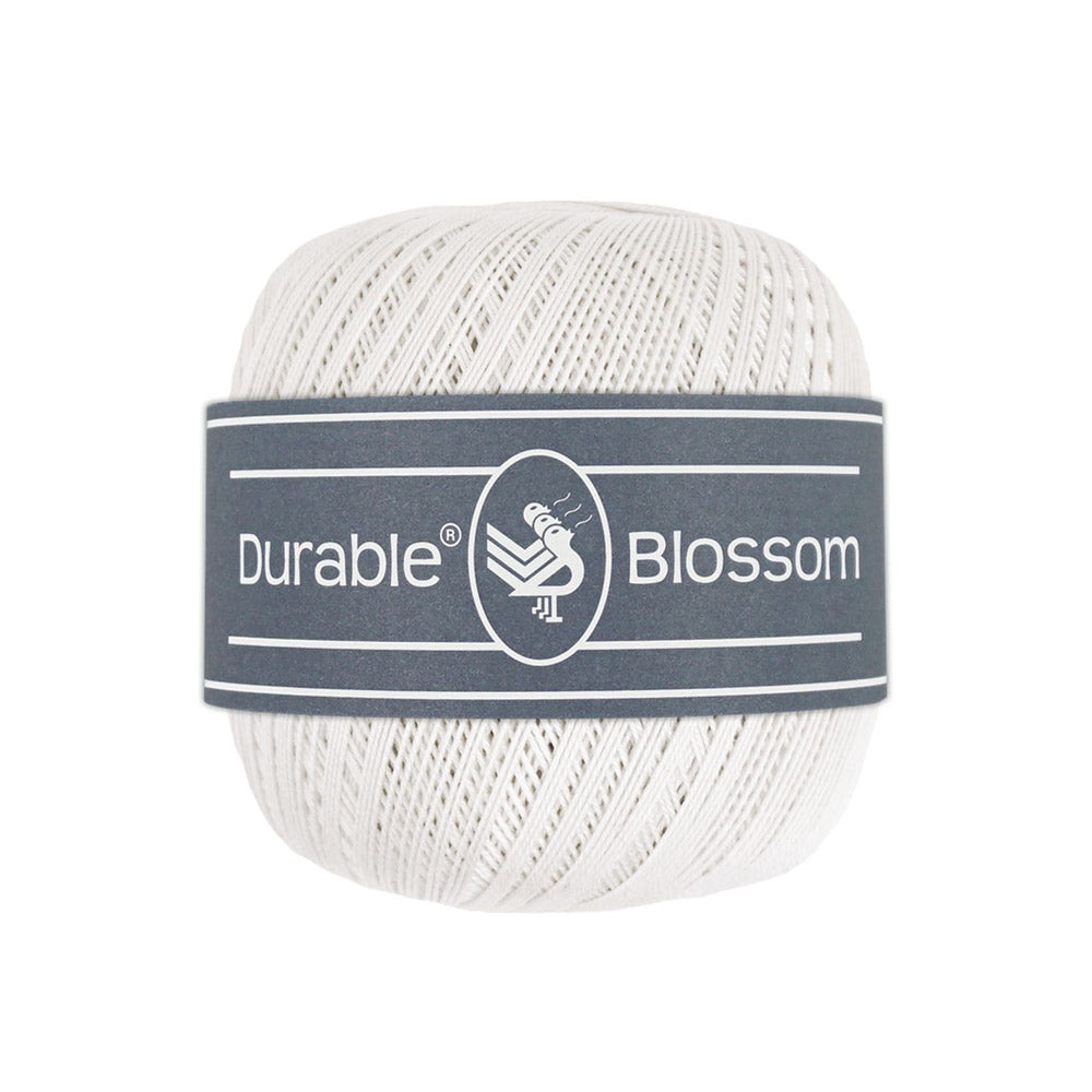 Durable Blossom 310 White Brei- en Haakgaren